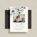 Search for anemone wedding invitations Modern