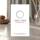 Search for tranquil business cards Elegant