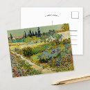 Search for flower garden postcards vincent van gogh