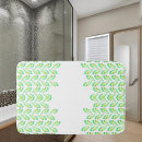 Search for green leaves bath mats Modern