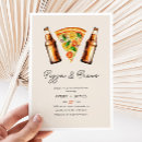 Search for co ed baby shower invitations Pizza and pacifiers