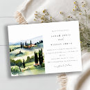 Search for landscape wedding invitations Watercolor