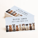Search for dog boarding business cards Animal care