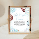 Search for donut sign posters Blue