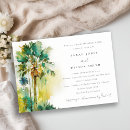 Search for tree rehearsal dinner invitations Tropical