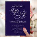 Search for navy blue and white invitations Script