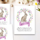 Search for easter rabbit invitations Girl