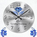 Search for sapphire wedding anniversary clocks Parents