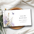 Search for wildflower business cards Botanical