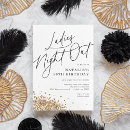 Search for ladies night birthday invitations Modern