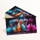 Search for brushes business cards Beauty