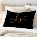 Search for stylish gold pillowcases Black