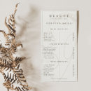 Search for salon price lists Minimalist