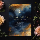 Search for celestial save the dates Starry night