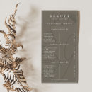 Search for salon price lists Minimalist