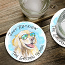 Search for funny pun coasters Dog