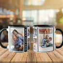 Search for 5 photo collage mugs Dad