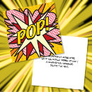Search for comic book invitations Colourful