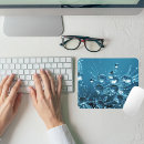 Search for water drop mouse mats Blue