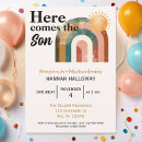 Search for bold baby shower invitations Rainbow