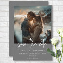 Search for silver metallic invitations Calligraphy script