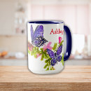 Search for watercolor butterflies mugs Animal