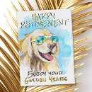 Search for enjoying retirement cards Watercolor