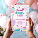 Search for sweet and sassy birthday invitations Girl