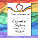 Search for 2 brides invitations Lgbtq