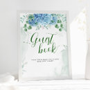 Search for hydrangea guest books Greenery