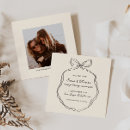 Search for beige square invitations Bow