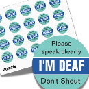 Search for deaf awareness stickers Hearing impaired