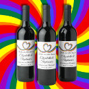 Search for gay pride wine labels Rainbow