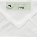 Search for floral purple return address labels Sage green