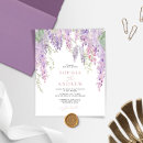 Search for wisteria wedding invitations Rustic
