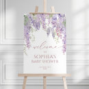 Search for purple welcome signs Baby shower