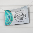 Search for teal birthday banners Gold
