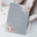 Search for dusty blue and blush invitations Floral