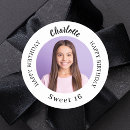 Search for sweet 16 with photo stickers Modern