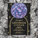 Search for gold disco ball invitations Whimsical