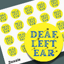 Search for deaf stickers Hard of hearing