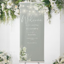 Search for wedding banners Sage green