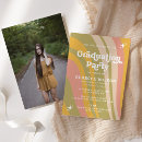 Search for 1970s 4x5 invitations Funky