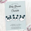 Search for baby panda invitations Cartoon
