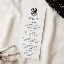 Search for programs for wedding menus Gothic