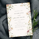 Search for soft wedding invitations Botanical