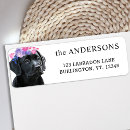 Search for labs return address labels Puppy