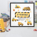 Search for yellow digger posters Excavator