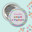Search for cute valentines day badges Pink