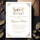 Search for vintage frame birthday invitations Modern